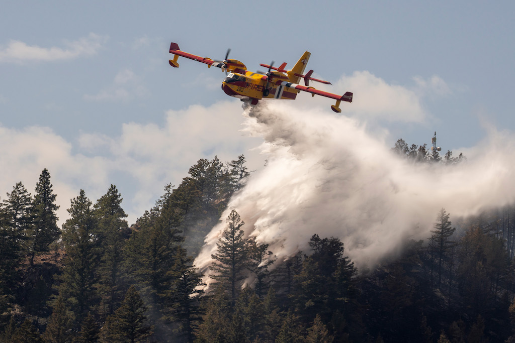 Bridger Air firefighting aircraft