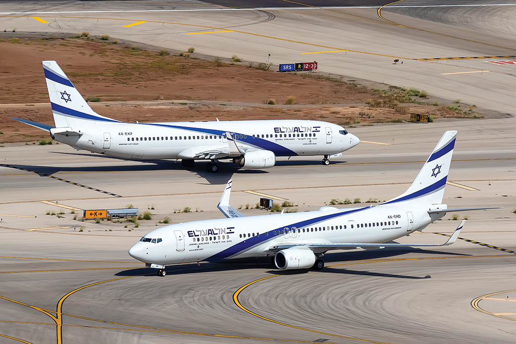 El Al aircraft on tarmac