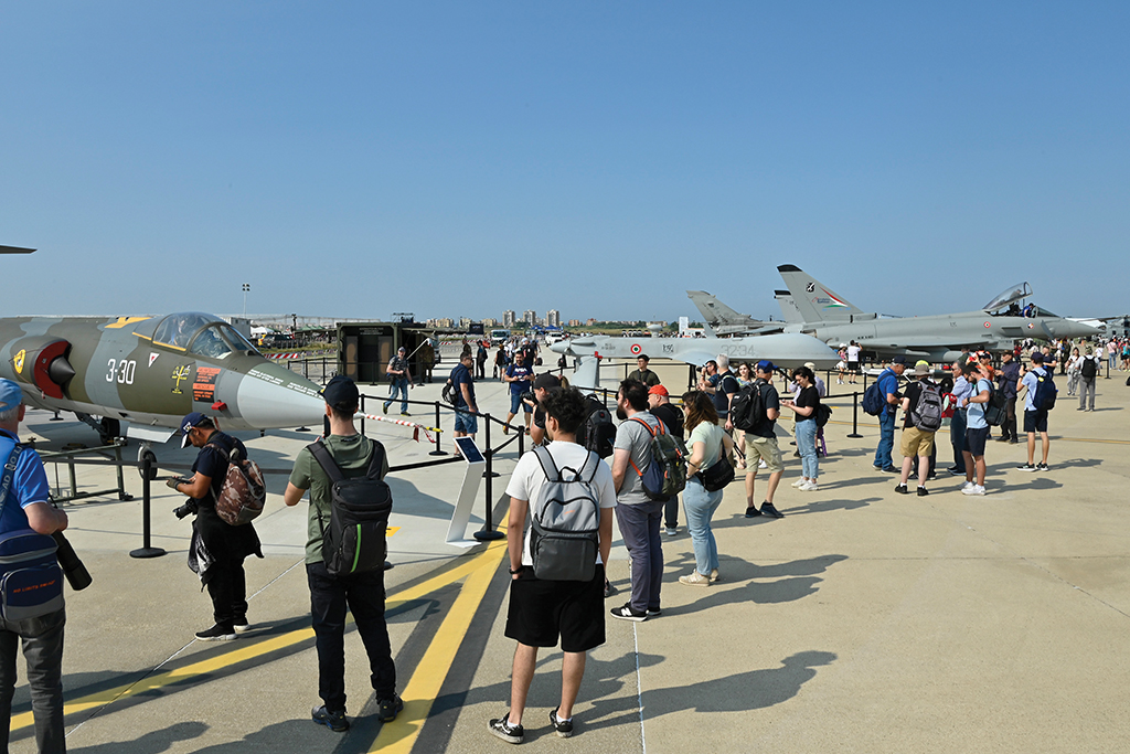 Italian Air Force's air show at the Pratica di Mare air base