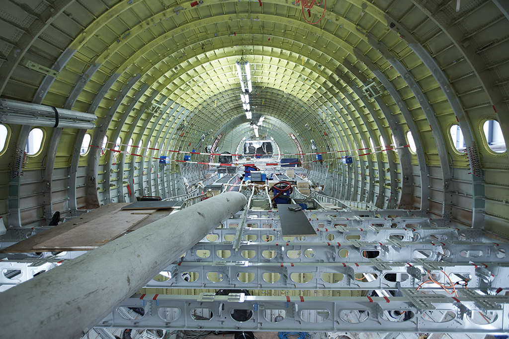 Airbus A330 cargo interior