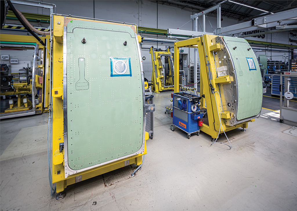 aircraft door manufacturing