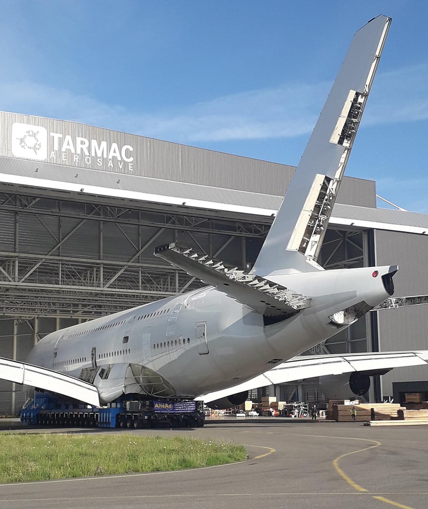 Tarmac Aerosave facility