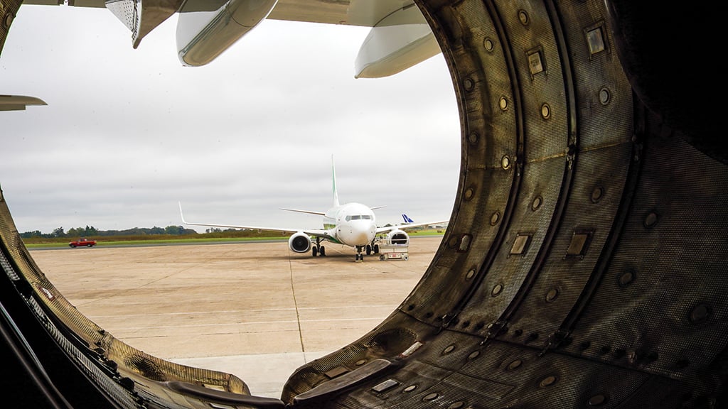 aircraft on tarmac