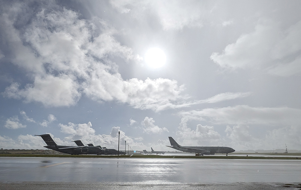 military aircraft on tarmac