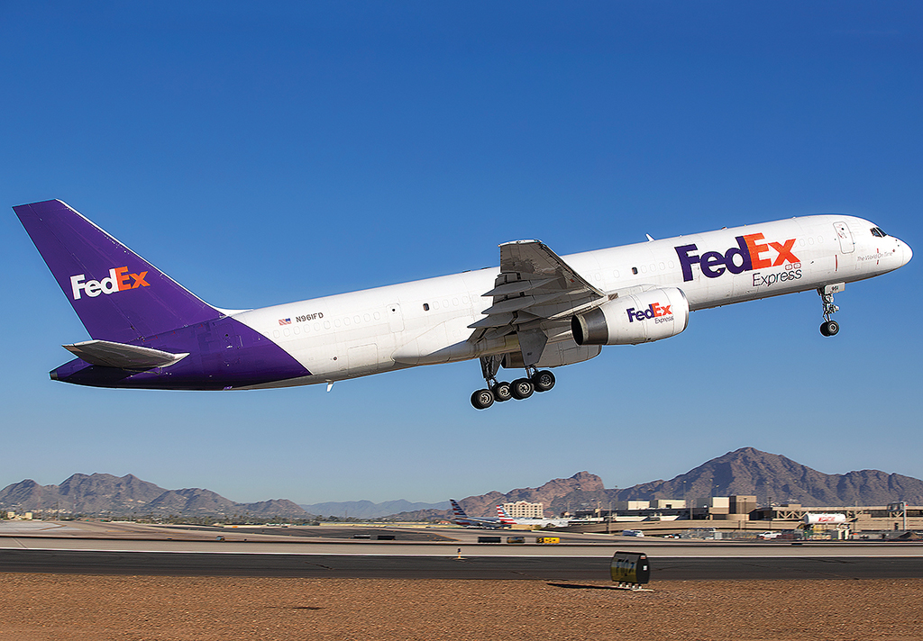 FedEx aircraft