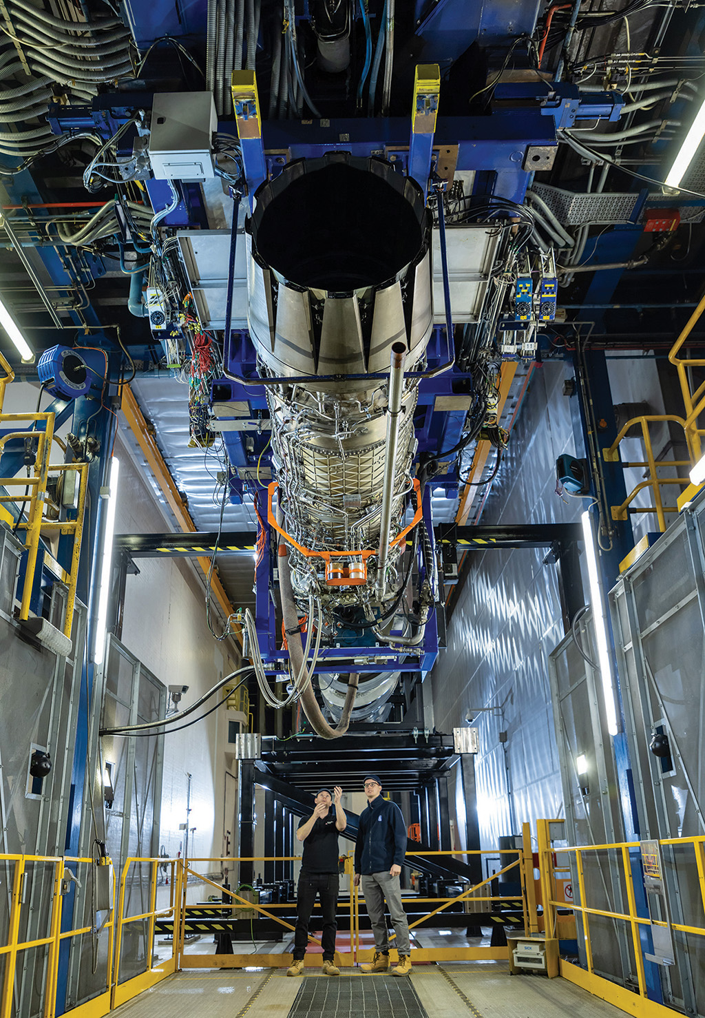 Rolls-Royce EJ200 and 10-m-long engine duct