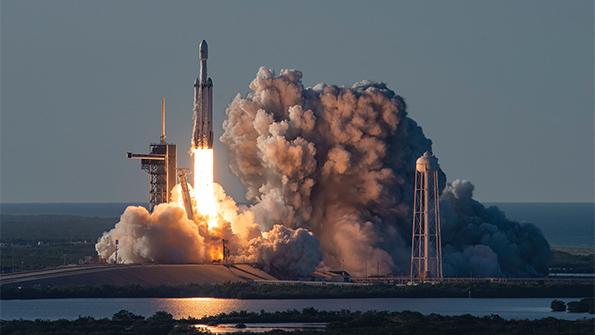 SpaceX Falcon Heavy launcher