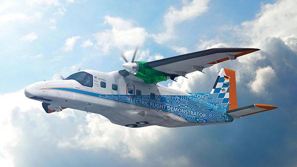 DLR’s DORNIER DO 228 electric flight demonstrator