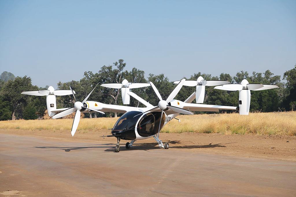 Joby air taxi eVTOL demonstrator