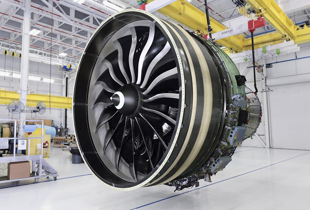 GE9X production engine