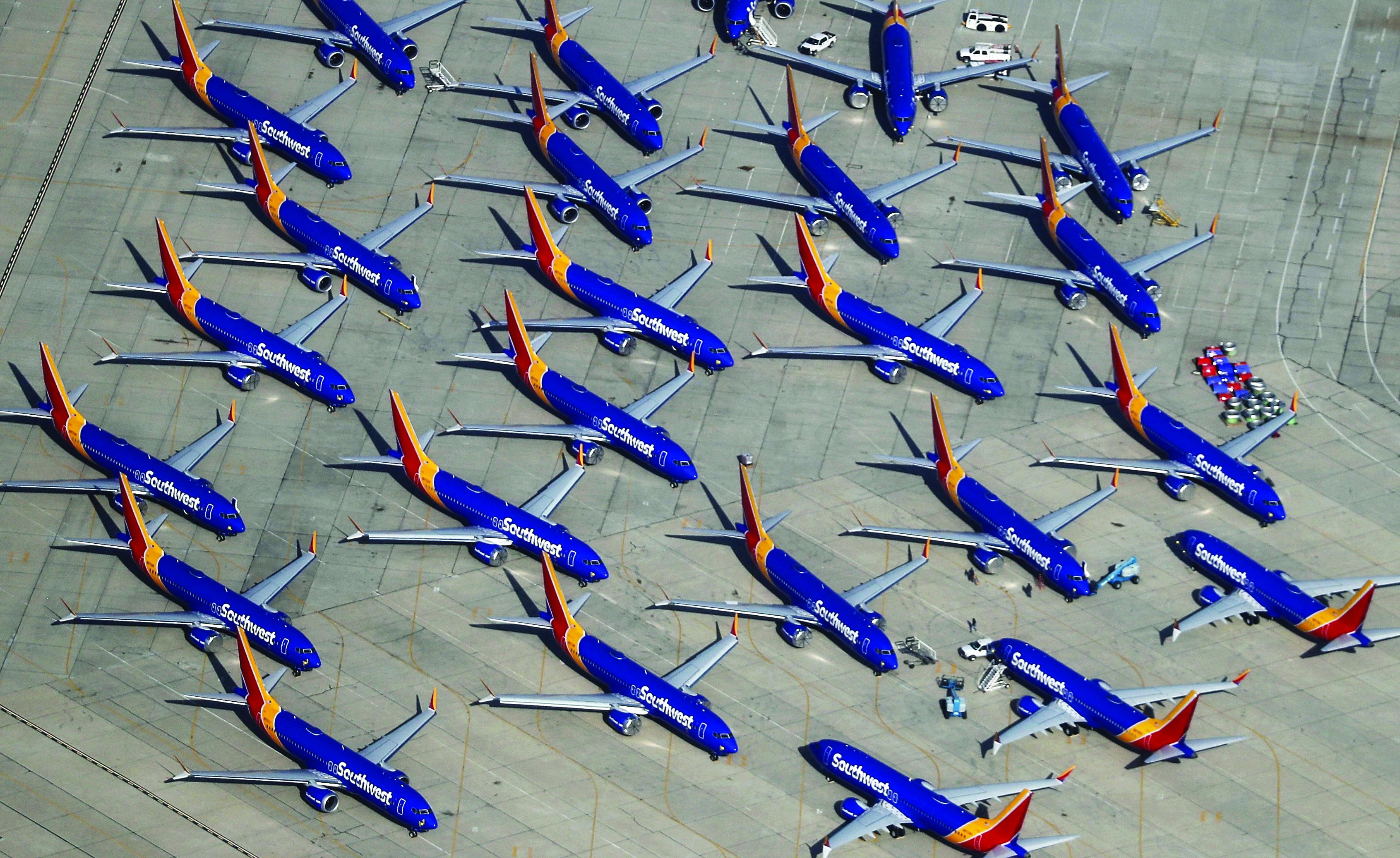 Southwest Airlines' Boeing 737 MAX aircraft