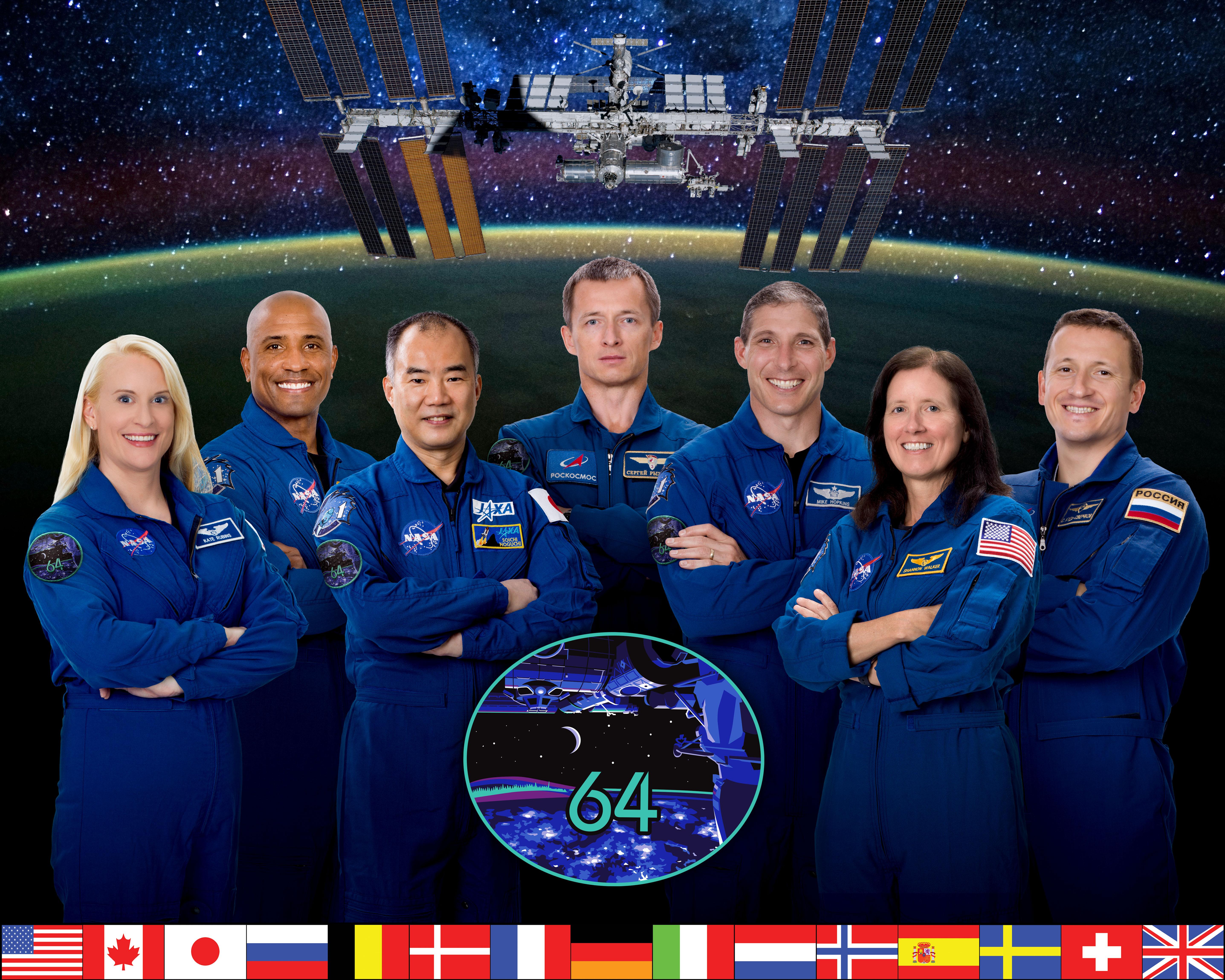 Expedition 64 crew