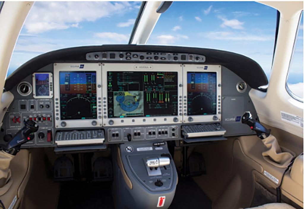 AML Global Eclipse cockpit