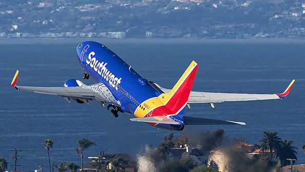 Southwest Airlines airliner