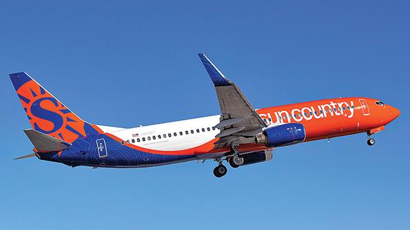 Sun Country Airlines aircraft