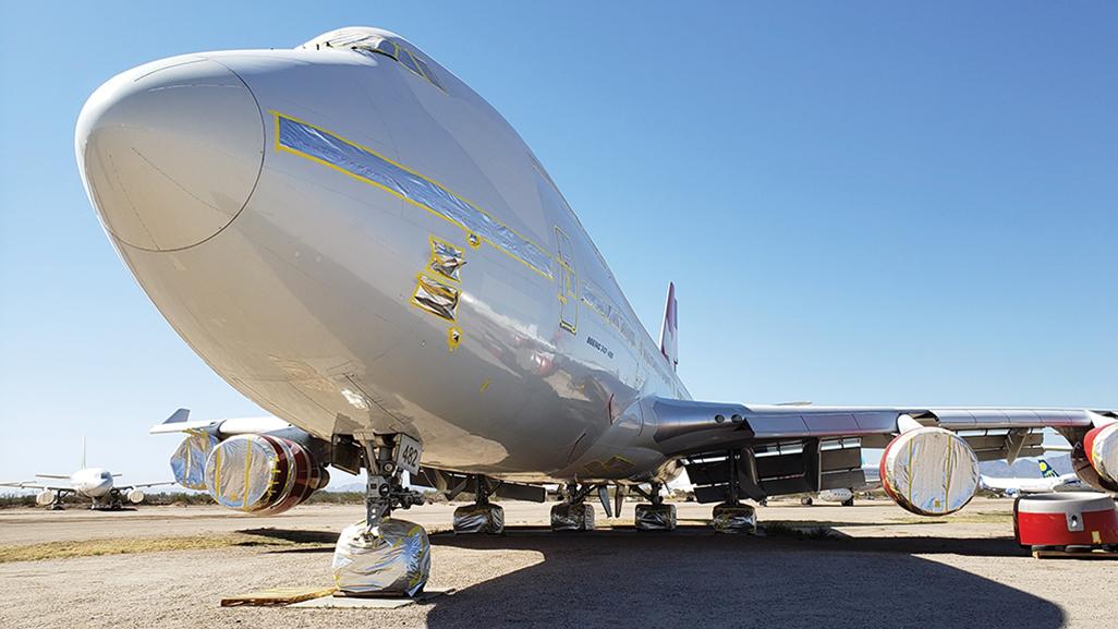 aircraft at MRO