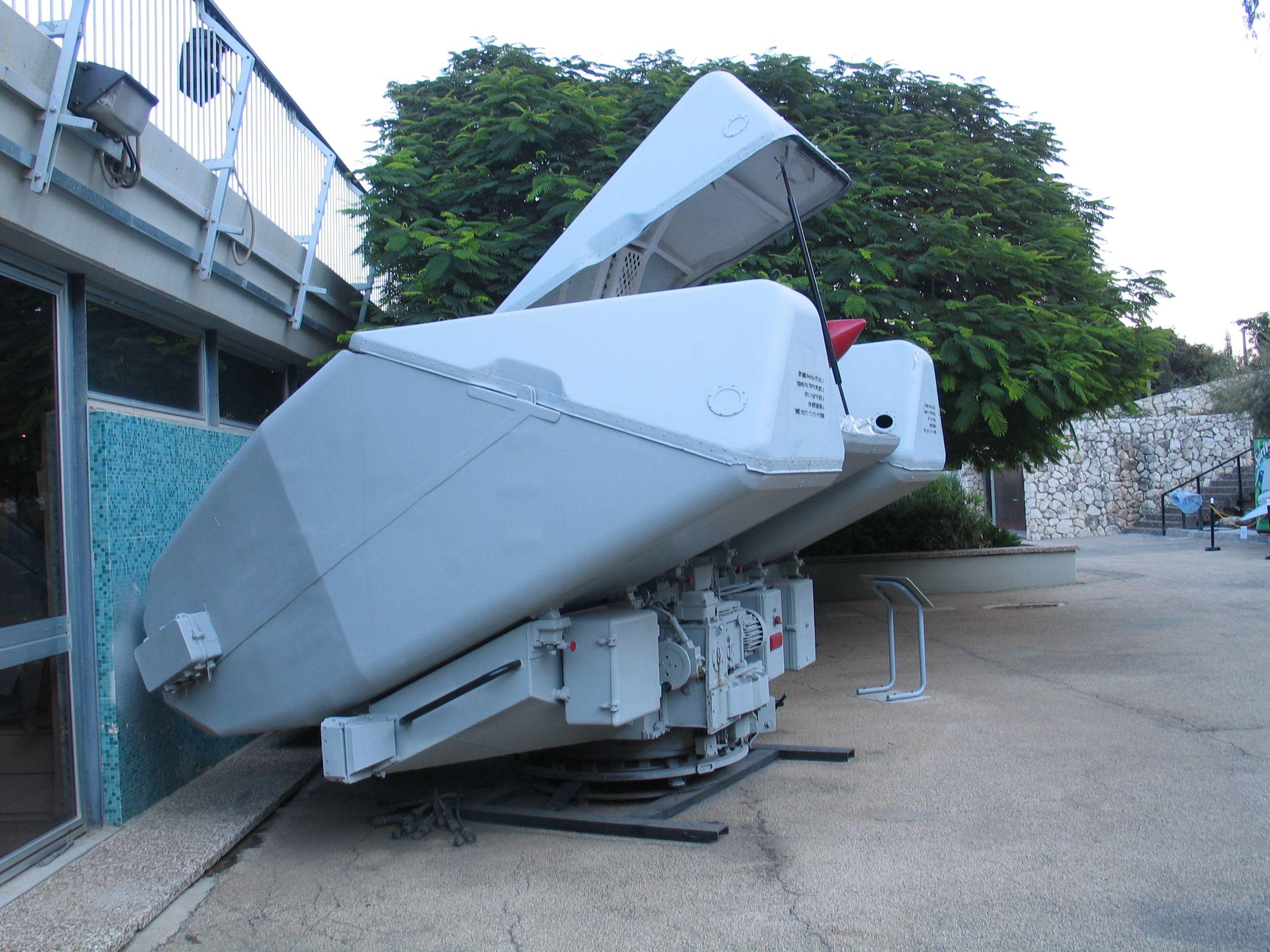 Israel Aerospace Industries Gabriel V anti-ship missile launcher