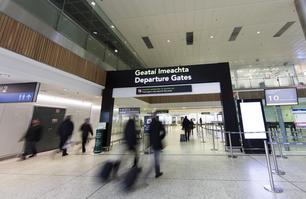 Dublin Airport travelers