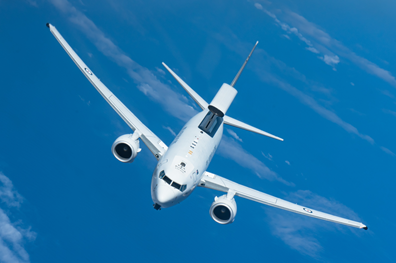 An E-7A Wedgetail in flight