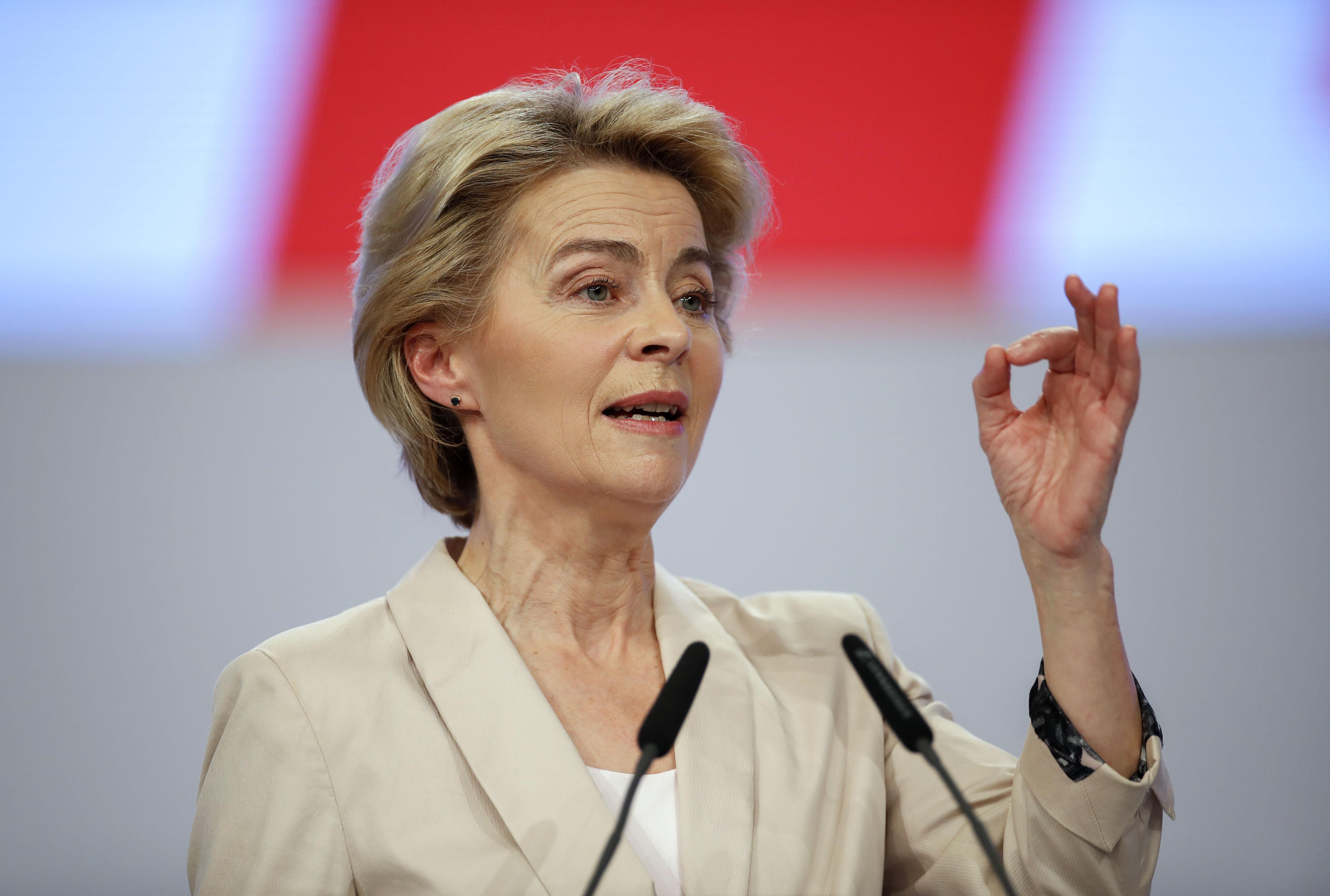 European Commission President Ursula von der Leyen