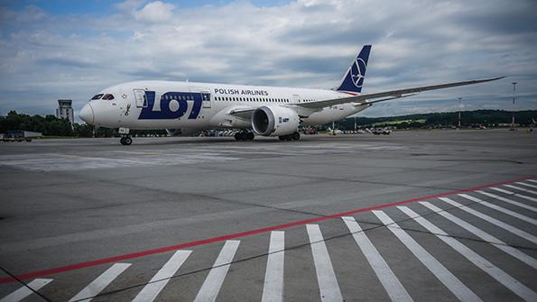 LOT Polish Airlines jet