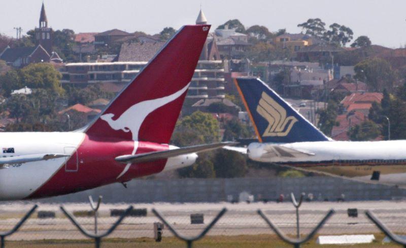 Qantas and SIA 