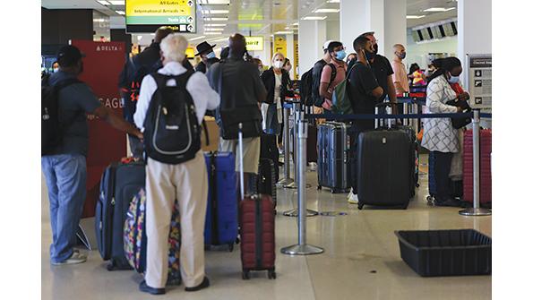 airport check-in lines