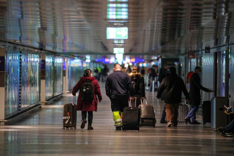 Frankfurt Airport travelers