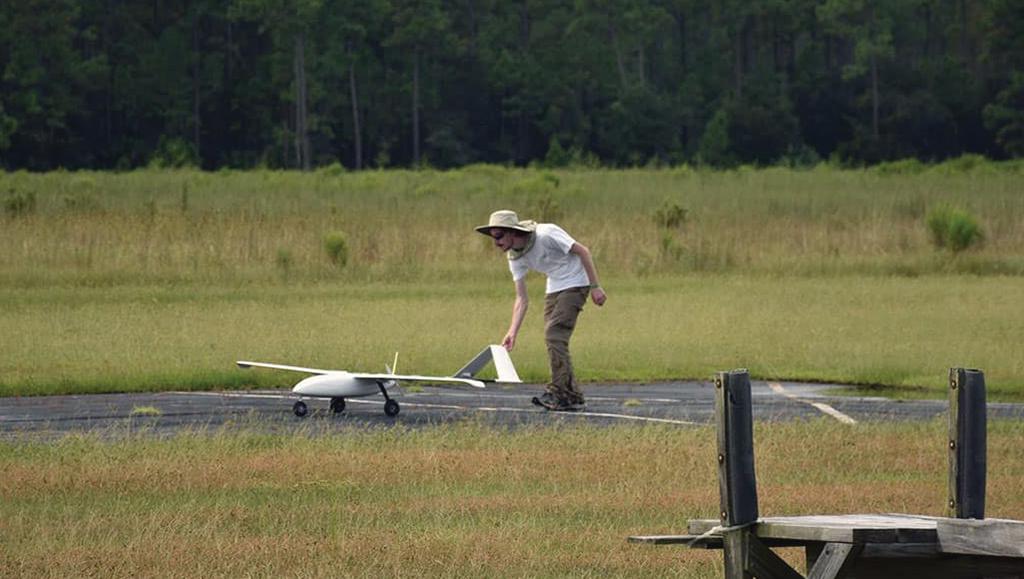 UAS on tarmac