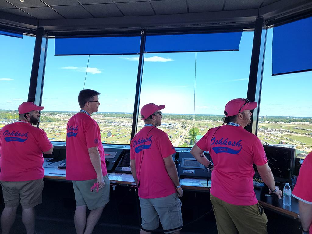 Controllers at Wittman Regional Airport