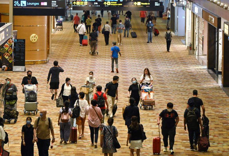 Changi transit hall