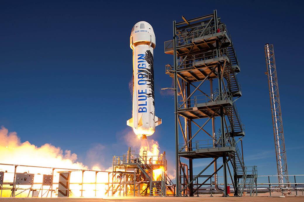 Blue Origin launch