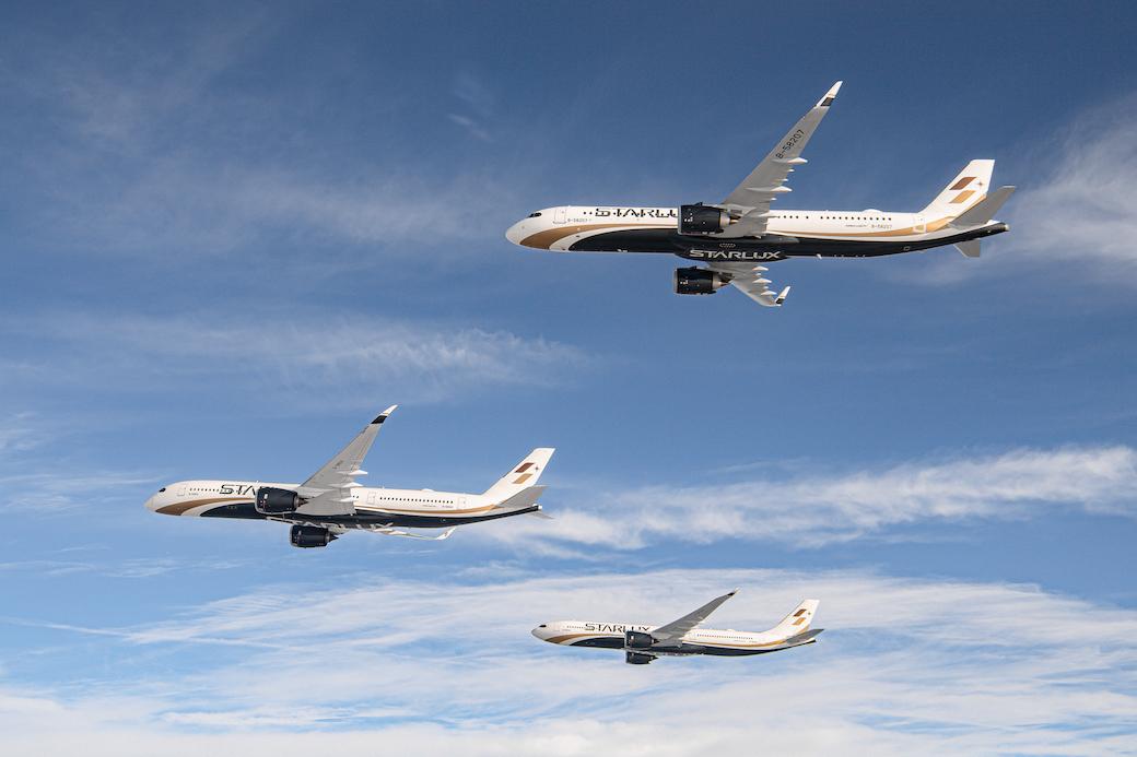 Starlux' Airbus fleet