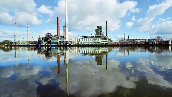 BP refinery in Lingen, Germany,