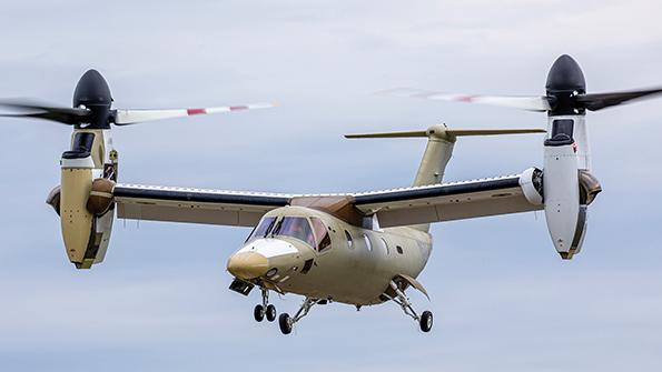 Leonardo’s AW609 tiltrotor 