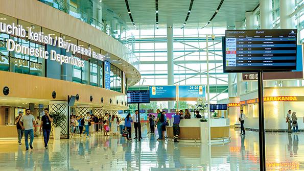 Samarkand Airport terminal