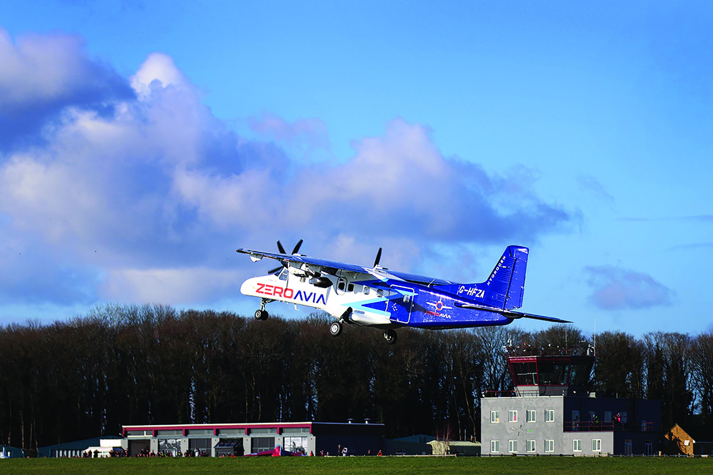 Dornier 228 with a hydrogen-electric powertrain 