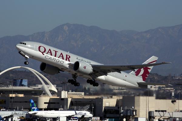 Qatar Boeing 777f cargo