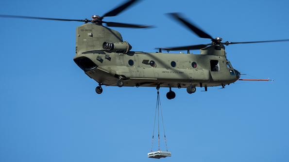 Chinook helicopter