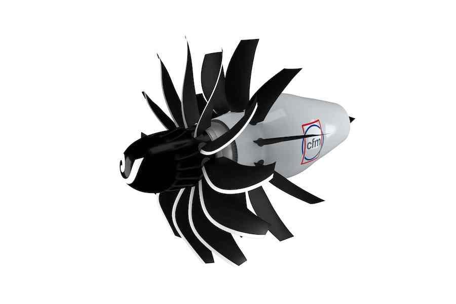 CFM the Open Fan demonstrator rendering