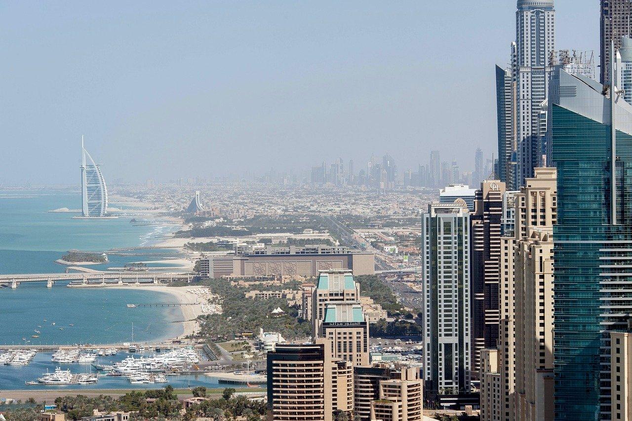 View of Dubai, United Arab Emirates