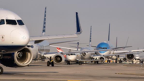 aircraft on tarmac