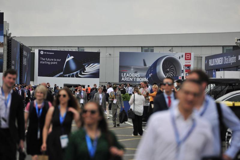 Paris Air Show 2023 crowd