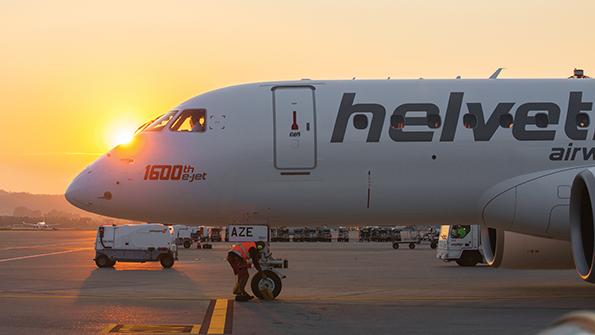 Helvetic Airways aircraft