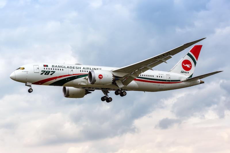 biman Bangladesh boeing 787-8