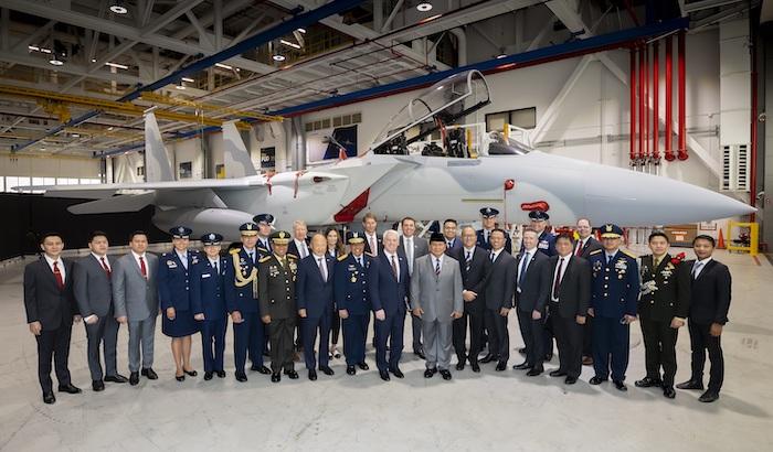 Boeing's F-15EX site in St. Louis