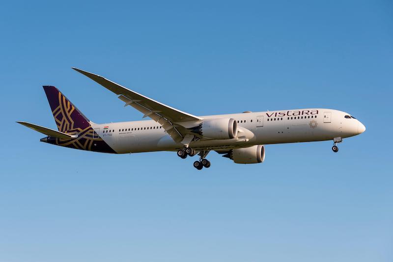 vistara boeing 787-9