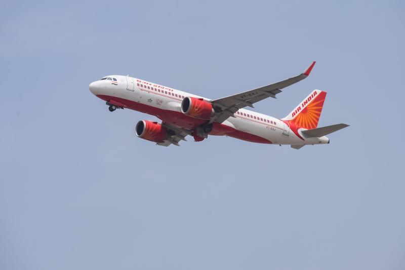 air india new livery jet