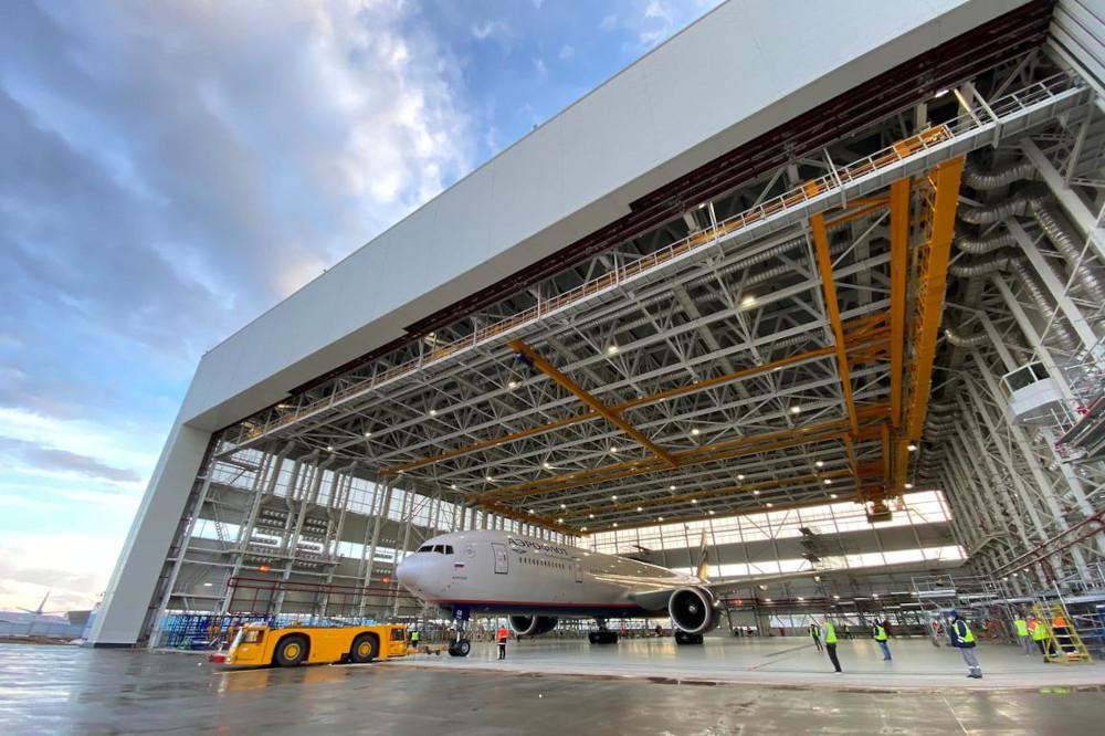 Aeroflot Sheremetyevo Hangar in Russia