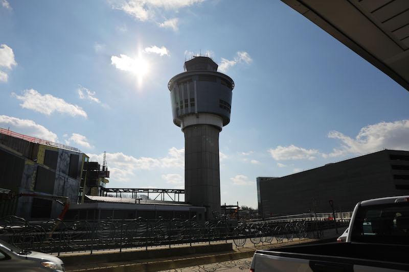 ATC tower at LGA